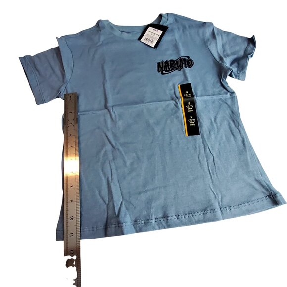 Naruto Blue Crew Neck T-Shirt S(6/7) By Art Class Official Naruto graphic logo - Picture 4 of 7